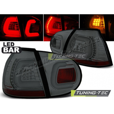 VW Golf 5 10.2003-09 zadné lampy smoke LED BAR (LDVWA2)