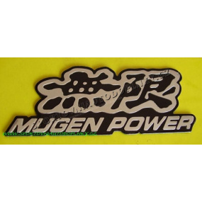 MUGEN POWER CHROME EMBLEM 7x10 cm